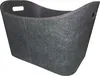 Benta Holz- und Allzweckkorb mit Filzbezug, grau 53,5x43x34 Produktbild-Vorschau 2