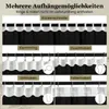 1x Extra große Samt Thermovorhang Kälteschutz Kräuselband Produktbild-Vorschau 13