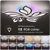 55W LED Deckenleuchte mit RGB Farbwechsel Lamp, Dimmbar mit Produktbild-Vorschau 4