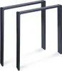 Magnetic Mobel 2X Design Tischkufen Neigung Metall Produktbild-Vorschau 1