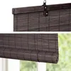 Victoria M. Bambusrollo, Klemmfix 130 x 220 cm dunkelbraun Produktbild-Vorschau 2