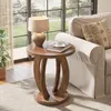 Tribesigns Table d'appoint, table d'appoint ronde avec Voir les images du produit 9