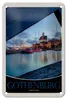 Blechschild Reise 12x18cm Schweden Gothenburg Hafen Schiff Produktbild-Vorschau 1