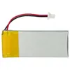 A single lithium-polymer battery with attached wires and connector, shown against a white background. Produktbild-Vorschau