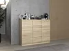 Zásuvkový box 2D4S - dub sonoma Náhled obrázku produktu 6