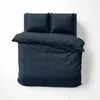 Deco4Home biancheria da letto satin denim | 220x200cm | blu Anteprima dell’immagine prodotto 10