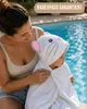 HECKBO Baby Kapuzenhandtuch Maus mit Waschlappen | 90x100 Produktbild-Vorschau 9