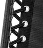 Close-up of a black bungee cord lacing on a chair frame. Produktbild-Vorschau