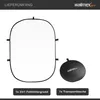 Walimex pro 2 in 1 Sfondo pieghevole nero/bianco 150 x 200 Anteprima dell’immagine prodotto 5