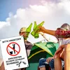 Bitte hinsetzen, ansonsten… Toilette Metallschild in 15x20 Produktbild-Vorschau 5