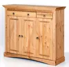 3 trg Kommode aus Kiefernholz gelaugt geölt Schrank Produktbild-Vorschau 2