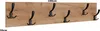 Loftový věšák 100 cm Oak Craft Gold 6 úchytů Black Modern Náhled obrázku produktu 2