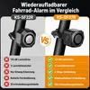 Fahrrad Alarmanlage mit Fernbedienung, 121dB Produktbild-Vorschau 7