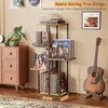Vintage Houten Plank voor Vinyl - Platenstandaard - Vinyl Productafbeelding-voorbeeld 4