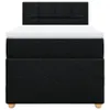 Boxspringbett mit Matratze Schwarz Stoff Produktbild-Vorschau 4