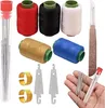 INF Set di 36 Aghi da Cucito a Mano - Aghi in Acciaio Inox Anteprima dell’immagine prodotto 1