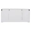 Merax Sideboard avec LED, commode brillante avec 3 armoires Voir les images du produit 10