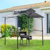 Altana grillowa Outsunny z dachem trudnopalnym, altana Podgląd zdjęcia produktu 4