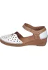 Manitu Damen Sandalen Leder Keilabsatz 911008, Größe:41 EU, Produktbild-Vorschau 2