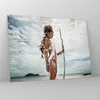 Bilder auf glas - Einteilig - Brennen Mann Frau - 70x50cm - Produktbild-Vorschau 4