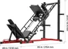 VEVOR Beintrainer Beinpresse Hack-Squat-Maschine Produktbild-Vorschau 8