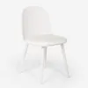 Chaise avec coussin en velours pour cuisine salon Voir les images du produit 1