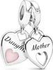 Pandora People Charme, hanger 799187C01, moeder en dochter, Productafbeelding-voorbeeld 1