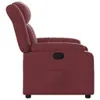 Fauteuil inclinable Rouge bordeaux Similicuir Voir les images du produit 7