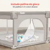 Box per bambini Teddle, box per bambini con 50x palline, Anteprima dell’immagine prodotto 4