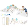 COSTWAY Klettergerüst Indoor 4er Set, klappabre Produktbild-Vorschau 1