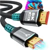 Câble HDMI 2.1 8K 4K 144Hz 120Hz UHD eARC VRR HDR 48Gbps Voir les images du produit 1