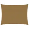 Design Sonnensegel 160 g/m² Taupe 6x7 m HDPE, Markisen 2024 Produktbild-Vorschau 2