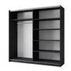 AX LIVING Garderobekast, grijs, 200 cm – Adelna kast zonder Productafbeelding-voorbeeld 5