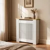 FATIVO Copritermosifone 78×20×83 cm – copritermo bianco Anteprima dell’immagine prodotto 11