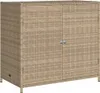 Mobile da giardino Beige 83x45x76 cm Poly rattan Anteprima dell’immagine prodotto 1