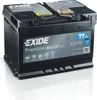 EXIDE Batterie de démarrage "Premium" 30 % ext "EA770 Voir les images du produit 2