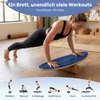 COSTWAY Surfin Balance Board z brezového dreva, balančná Náhľad obrázku produktu 5