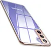 A clear phone case on a white background. Produktbild-Vorschau