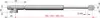 ITALIANA FERRAMENTA Bremsklappenhalter Kraby, L 244 mm, Produktbild-Vorschau 3