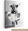 MuchoWow® - Leinwandbilder - Schottischer Highlander - WC - Produktbild-Vorschau 1