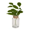 Vase aus Glas mit Jutedeko zum Hängen ca.10cm Tischdeko Produktbild-Vorschau 6