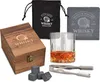 1.06 Whisky kamene sada 4 z čadiča vrátane skla a klieští - Náhľad obrázku produktu 1