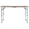 "im Sonderangebot" Klappbarer Campingtisch Aluminium 120x60 Produktbild-Vorschau 1