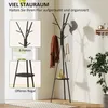 HOMCOM Garderobenständer Standgarderobe Kleiderständer Produktbild-Vorschau 4