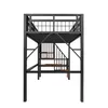 Lit mezzanine 90 x 200 cm avec bande lumineuse LED – Voir les images du produit 15