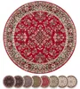 Hanse Home 005 Kurzflor Teppich Rund Design Rot Produktbild-Vorschau 7