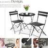 tectake® Bistrotisch Set Frieda, klappbar für 2 Personen Produktbild-Vorschau 3