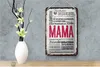 Blechschild Spruch Mama Lehrerin Freundin Köchin 12x18cm Produktbild-Vorschau 5