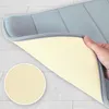 ELONEO Badematte rutschfest, Memoryschaum, grau, waschbar, Produktbild-Vorschau 5