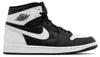 Nike Jordan 1 Retro High OG "Black White" Schwarz, Größe: Produktbild-Vorschau 1